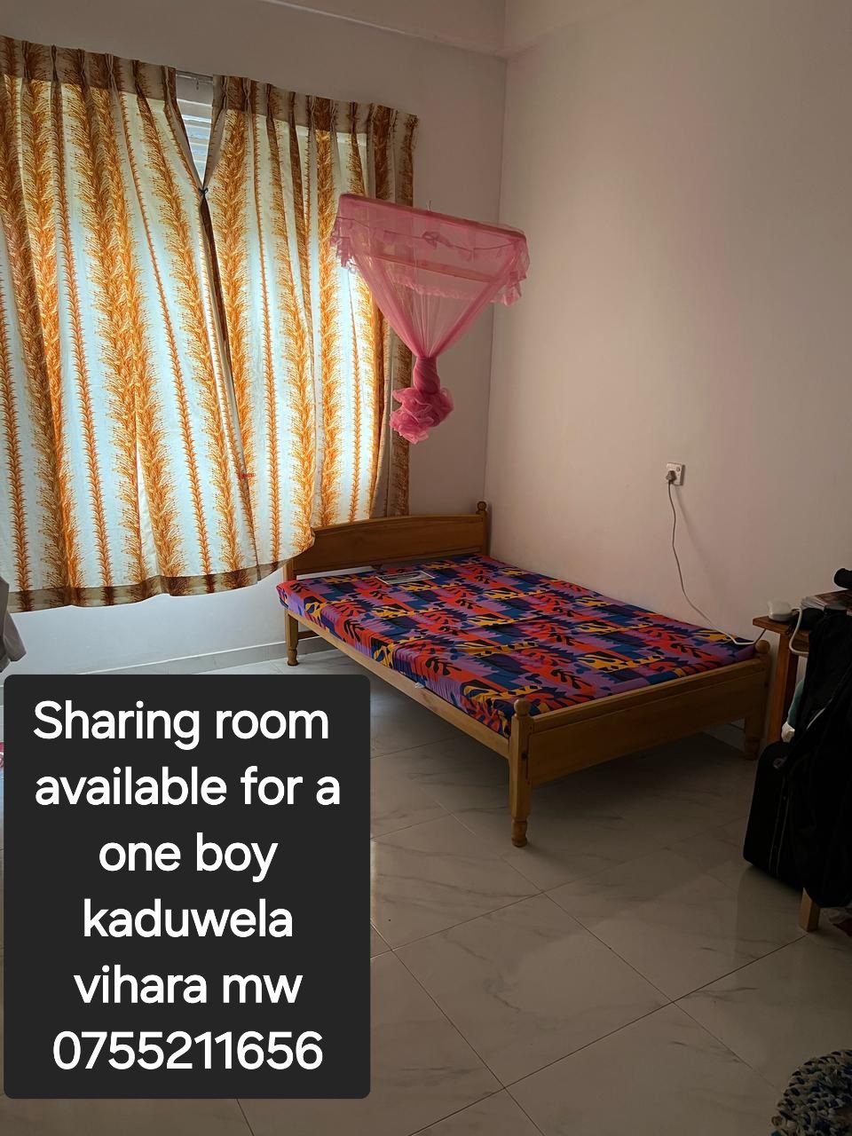 Sharing room available for one boy on Kaduwela -  in , 