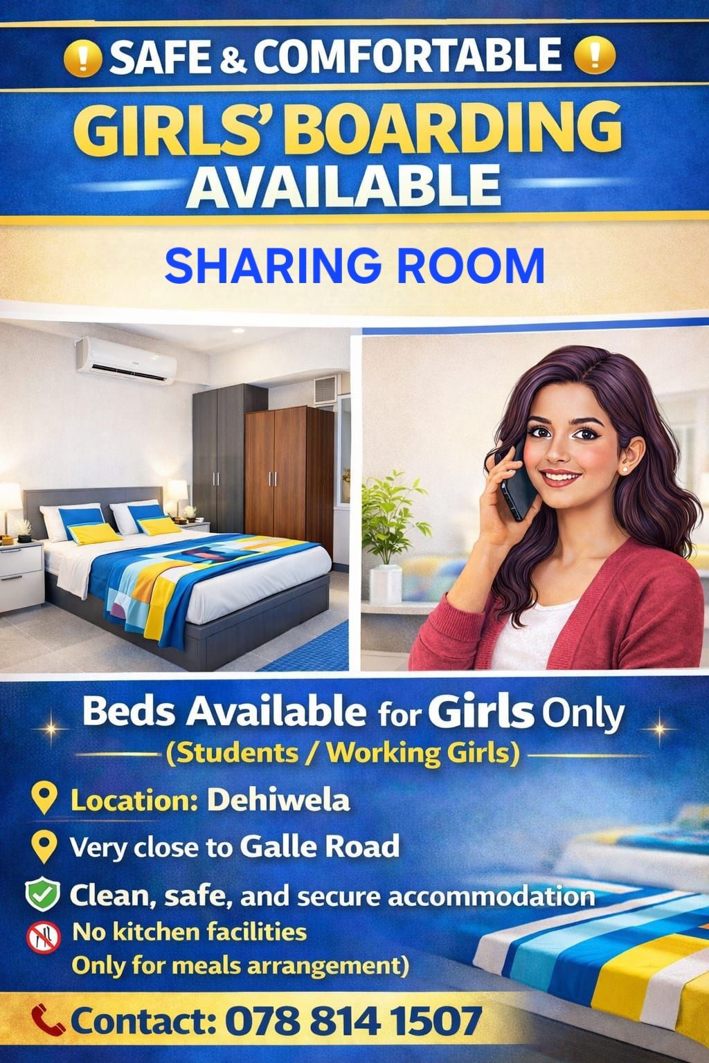 Bording room for working girl or student -  in , 