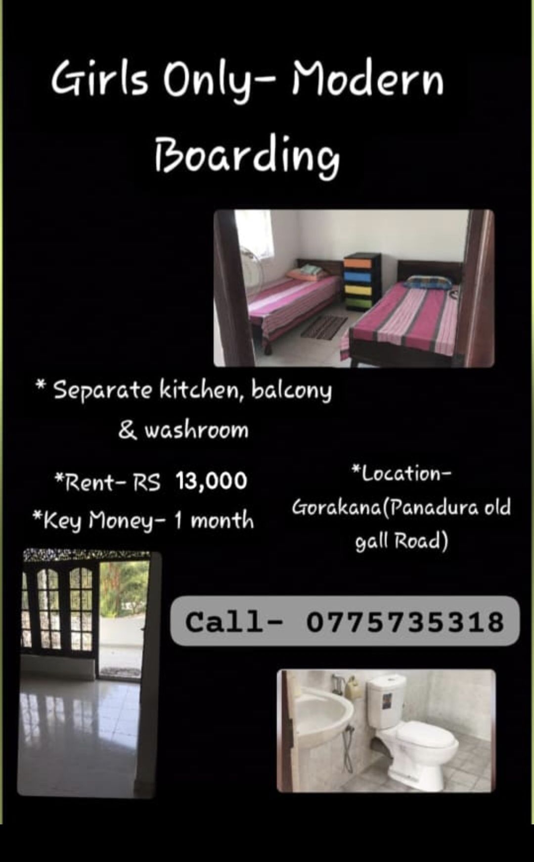 Girls Only- Modern Boarding -  in , 